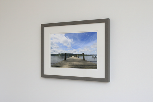 Lake Windermere Jetty Framed Mockup