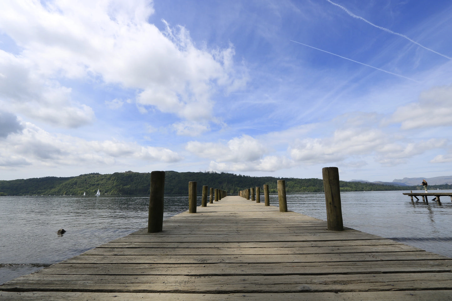 Lake Windermere Jetty Cumbria Photography Print