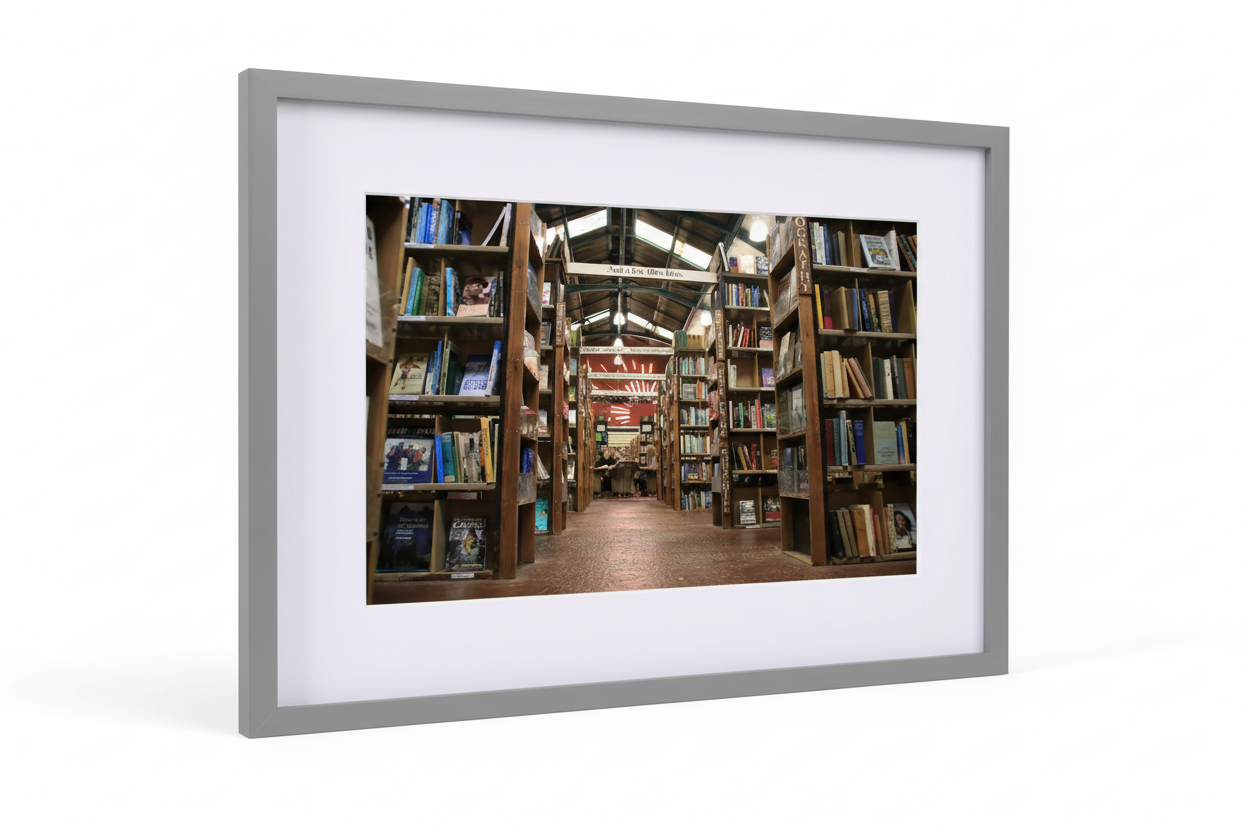 Barter Books Alnwick Framed Print Landscape