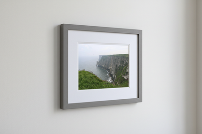 Bempton Cliffs Framed Mockup