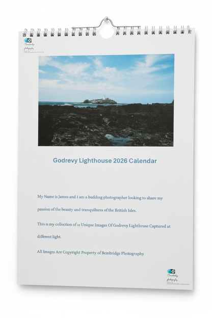 Enhanced Godrevy Calendar Back Page