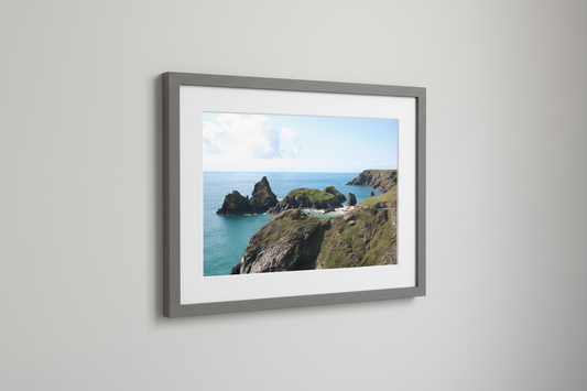 Kynance Cove Framed Mockup