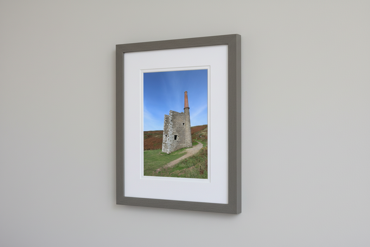 Rinsey Head Landscape Framed Mockup